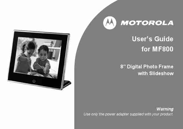 Motorola Digital Photo Frame MF800-page_pdf